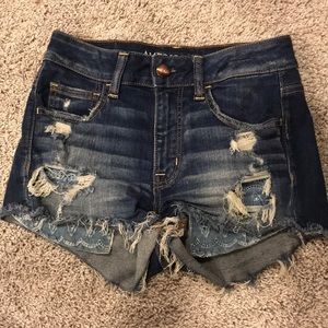 Hi-rise festival Jean shorts